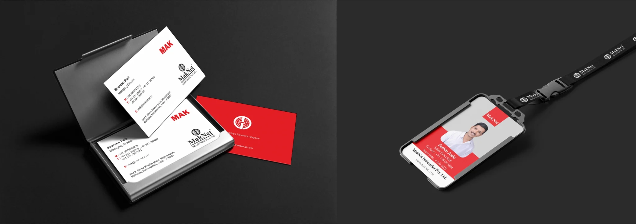 Industrial Brand Identity Design Portfolio — Business & Corporate ID Card Design