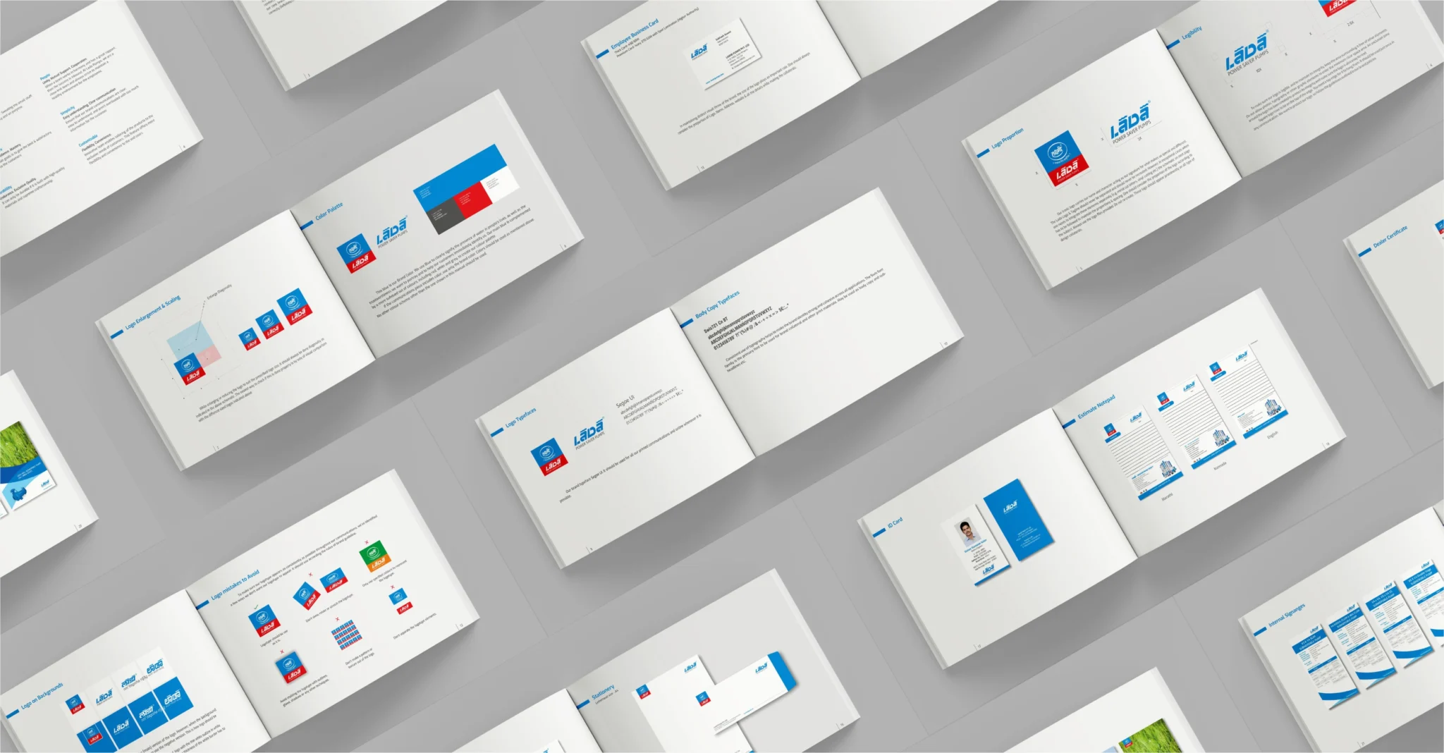 industrial print media design product catalogue