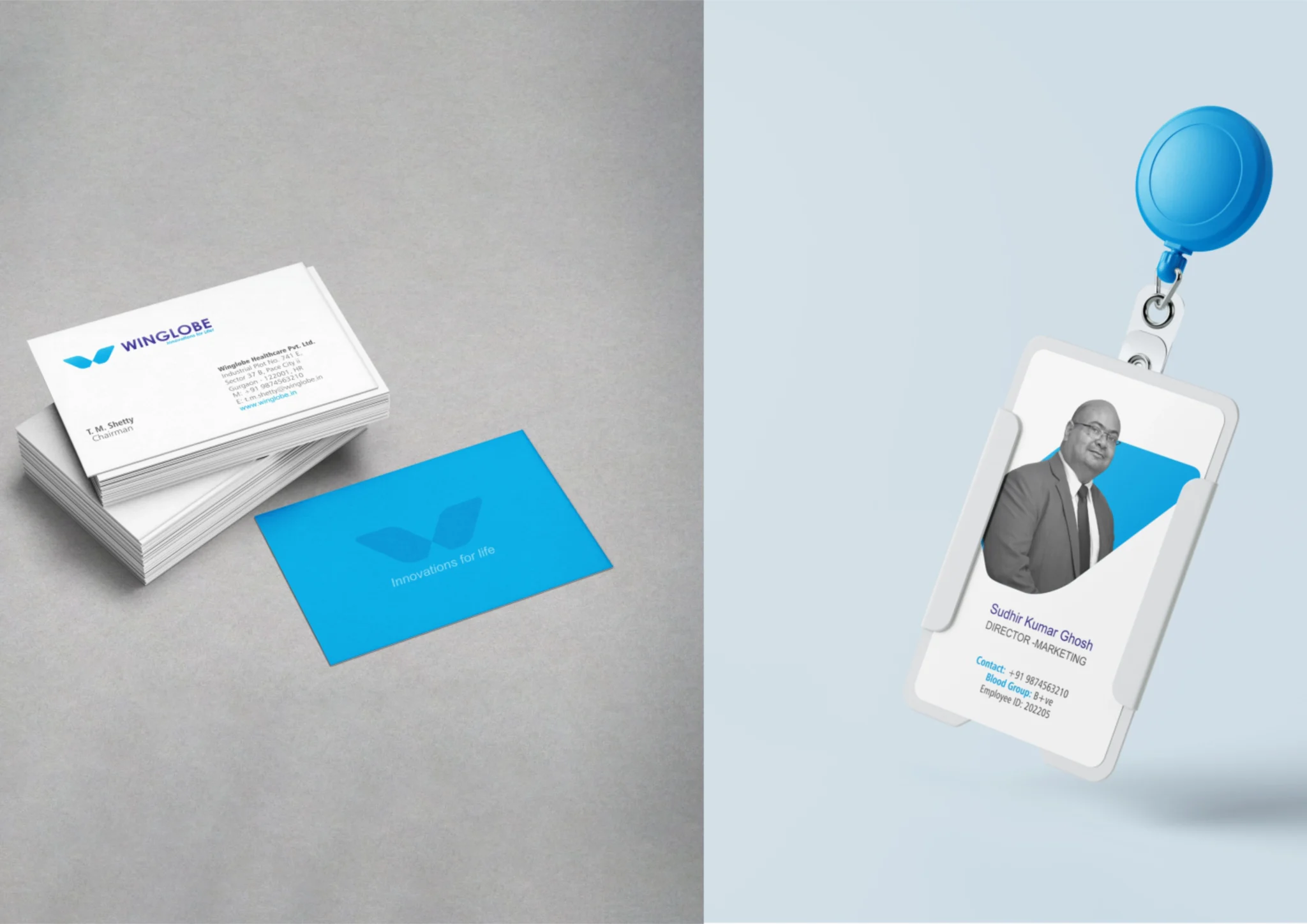 Brand Identity Design Portfolio — Business Card Corporate ID Card